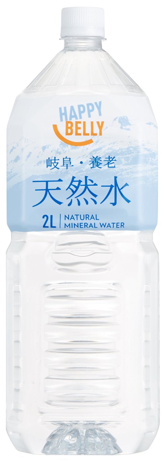 Happy Belly 500ml×24本 天然水 岐阜 養老 【新品】 天然水