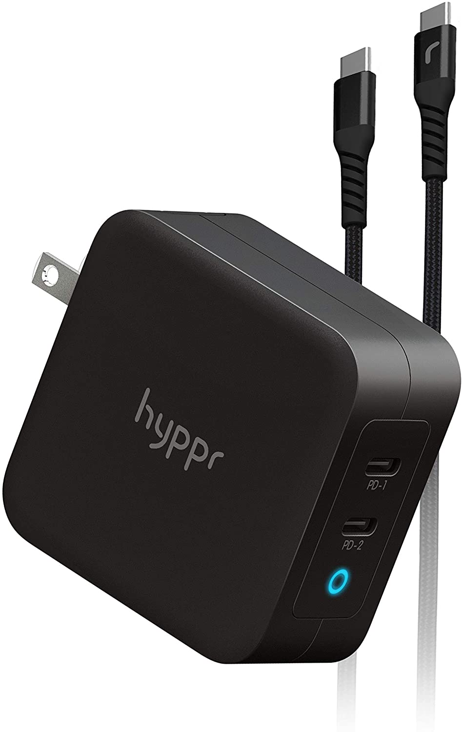 アマゾンでHyppr PD 充電器 USB-PD 100W E-MARKチップ付き充電ケーブルが3割引。ノートパソコン充電用。