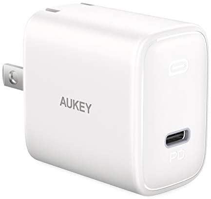 アマゾンでAUKEY 20-40w USB-PD充電器が６時間限定セール予定。18時〜24時。