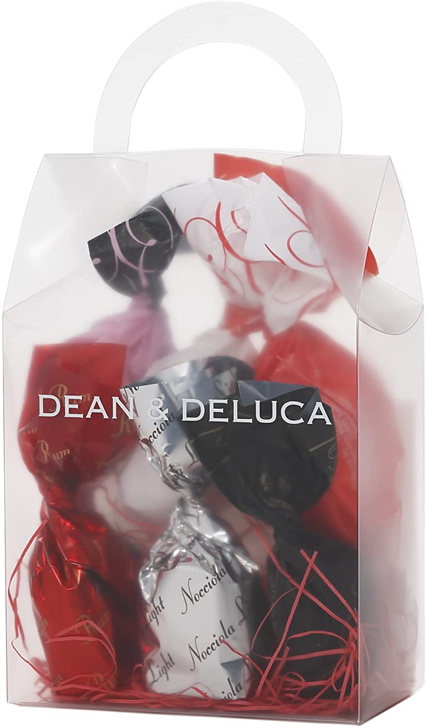 アマゾンでDEAN & DELUCA イタリアンチョコレートバッグ（レッド）が2割引。